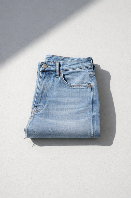 Selvage Denim Slim-Straight Jeans