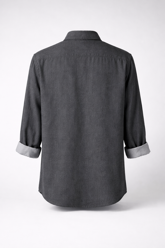 French Linen Button-Down Shirt