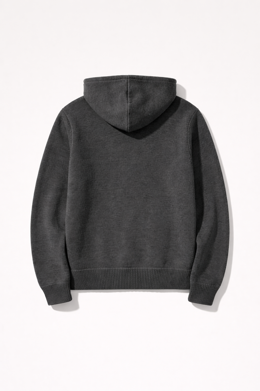 Fine-Gauge Merino Blend Hoodie